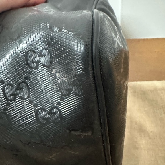 Gucci Imprime Monogram Medium Joy Stud Boston Black!!! - Picture 10 of 17